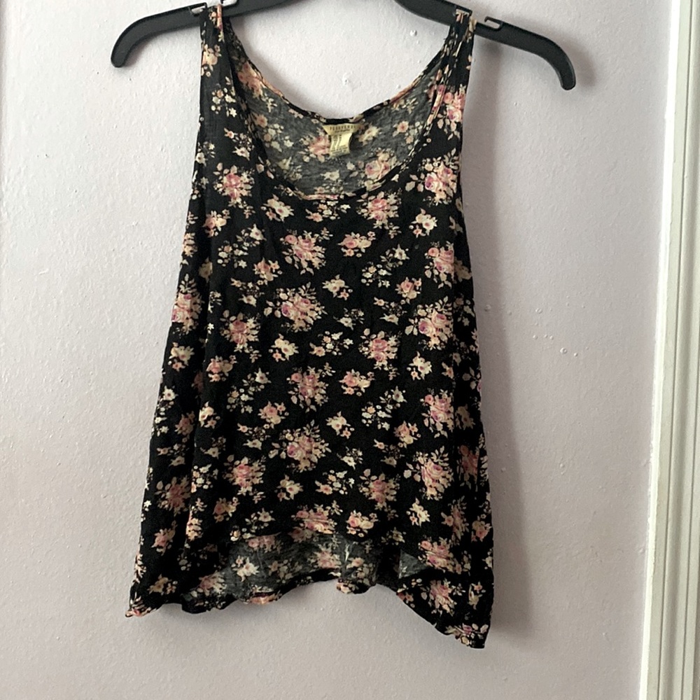 Forever 21 floral tank top